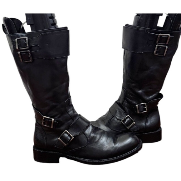 Barbara Bui biker boots size EU 40 US 9.5/10 - Picture 3 of 16